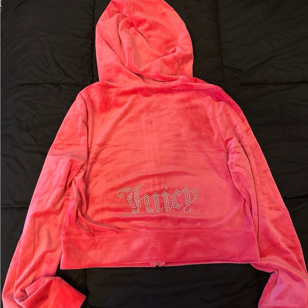 Juicy Couture Pink Velour Jacket